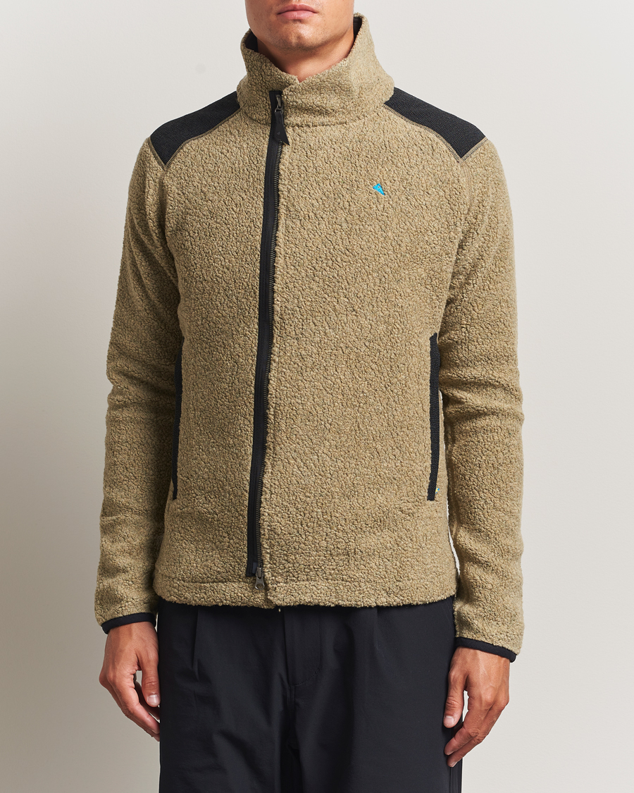 Mies | Puserot | Klättermusen | Skoll Wool Fleece Jacket Silver Green