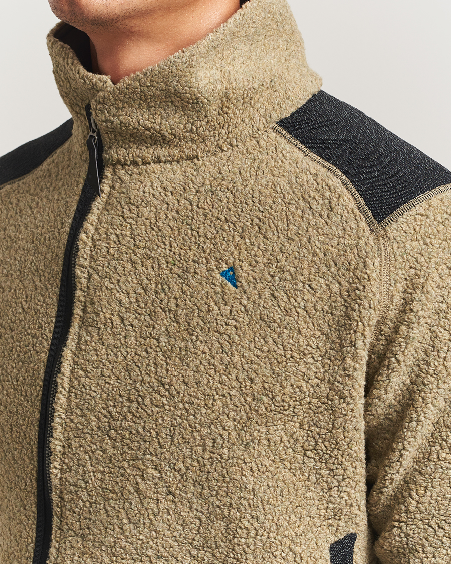 Mies | Puserot | Klättermusen | Skoll Wool Fleece Jacket Silver Green