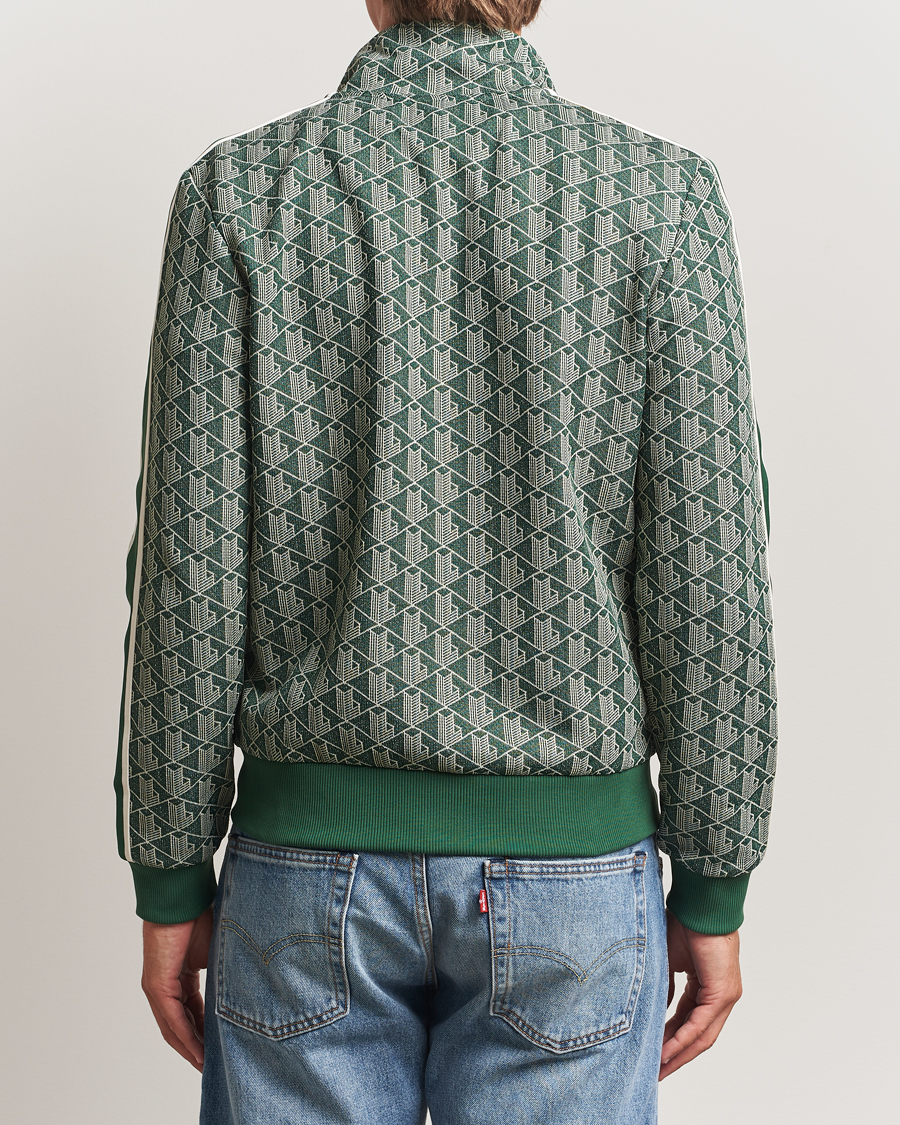 Mies | Puserot | Lacoste | Monogram Track Jacket Green/Sinople