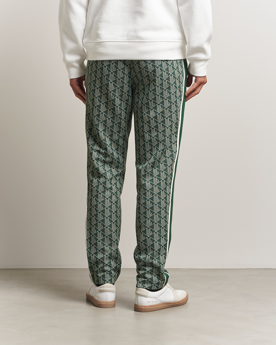 Mies | Housut | Lacoste | Monogram Track Pants Green/Sinople