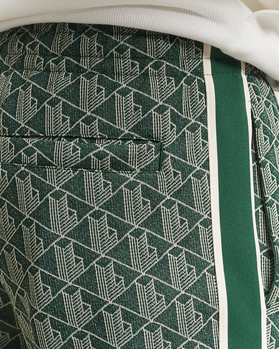 Mies | Housut | Lacoste | Monogram Track Pants Green/Sinople