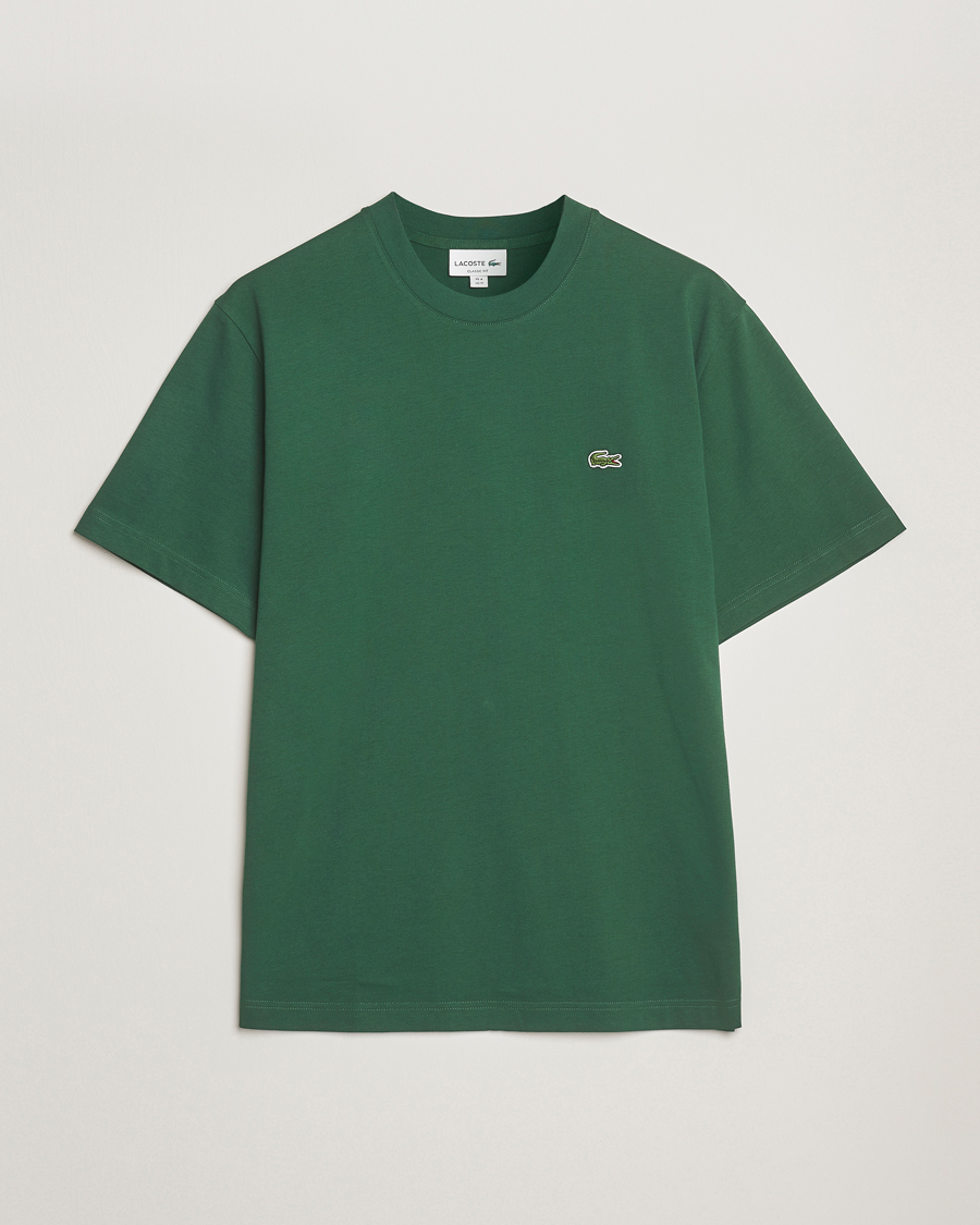 Mies | T-paidat | Lacoste | Crew Neck T-Shirt Green
