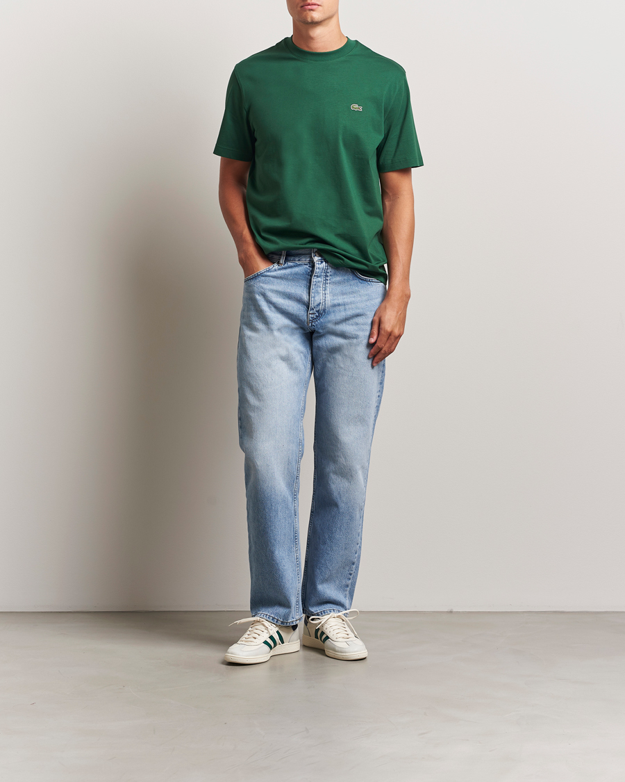 Mies | T-paidat | Lacoste | Crew Neck T-Shirt Green