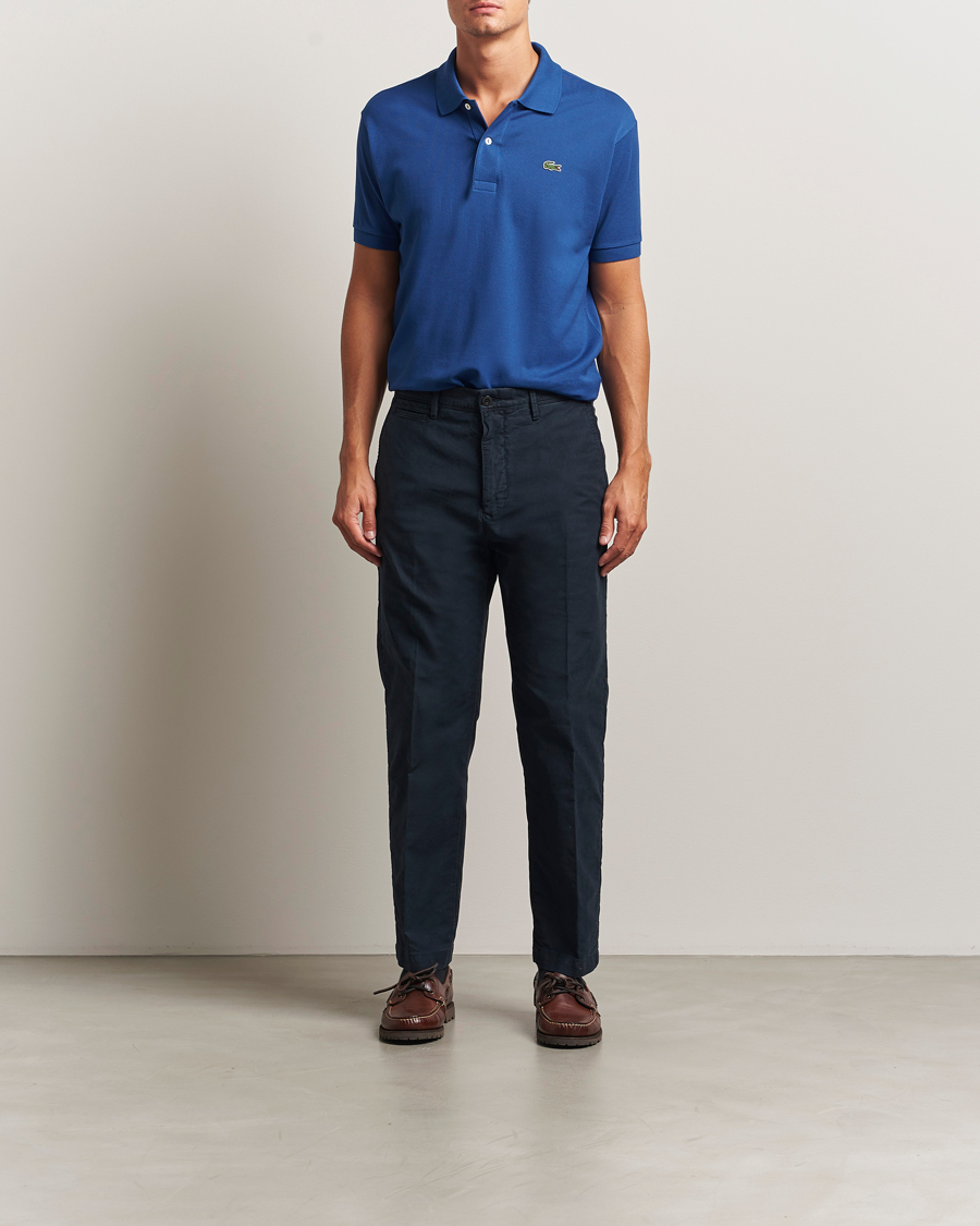 Mies | Pikeet | Lacoste | Original Polo Piké France Blue