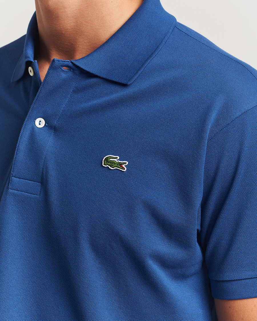 Mies | Pikeet | Lacoste | Original Polo Piké France Blue