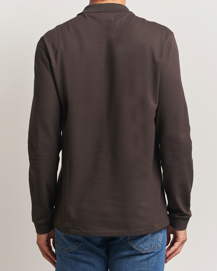 Mies | Puserot | Lacoste | Original Long Sleeve Polo Piké Porto Brown