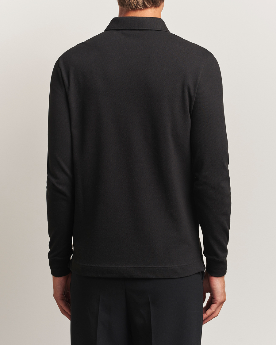 Mies | Pikeet | Lacoste | Paris Long Sleeve Polo Piké Black