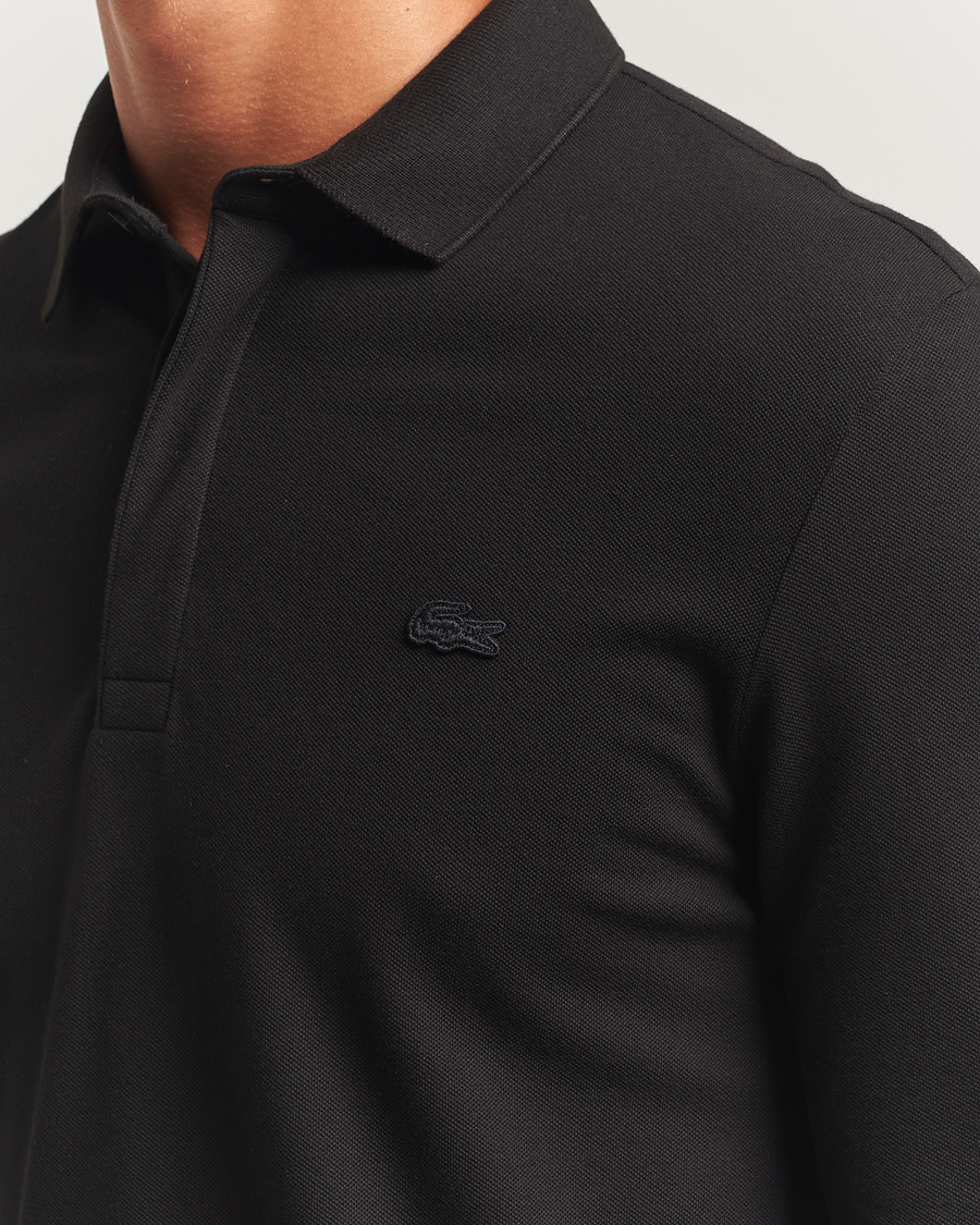 Mies | Pikeet | Lacoste | Paris Long Sleeve Polo Piké Black
