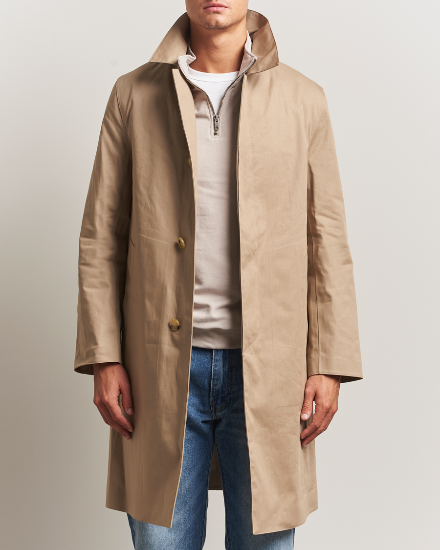 Mies | Takit | Mackintosh | Dunkeld Car Coat Fawn