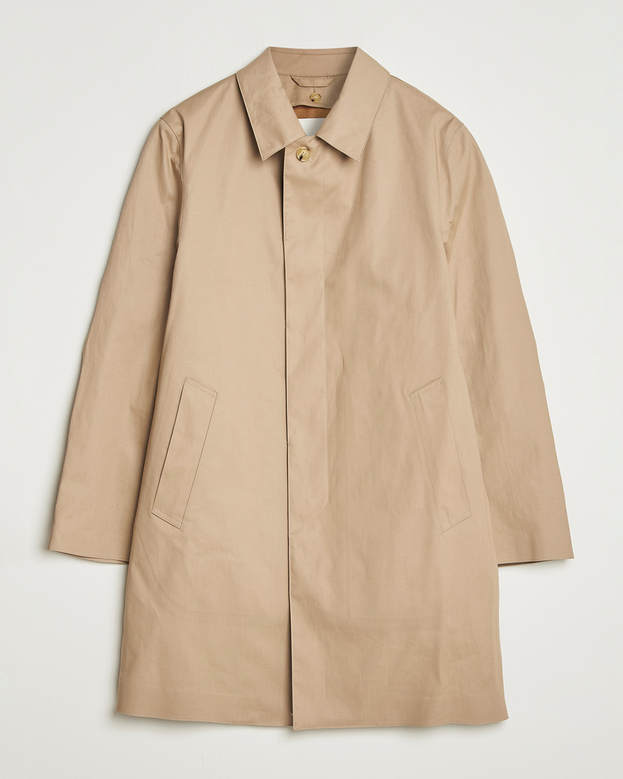 Mies | Takit | Mackintosh | Dunoon Car Coat Fawn