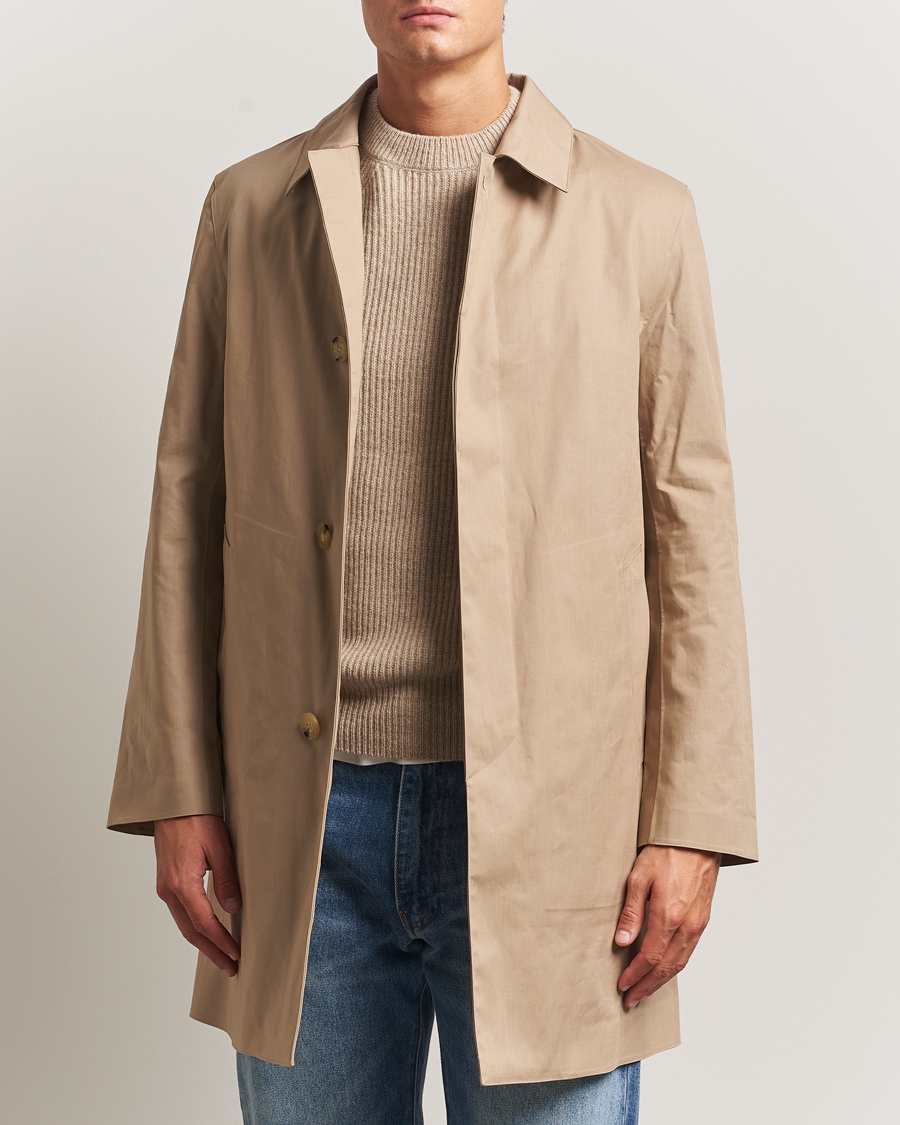 Mies | Takit | Mackintosh | Dunoon Car Coat Fawn