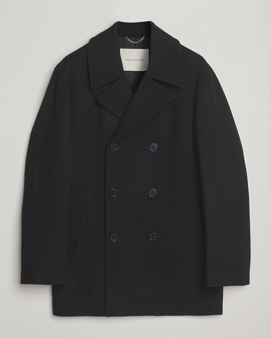 Mies | Takit | Mackintosh | Dalton Wool/Cashmere Peacoat Black
