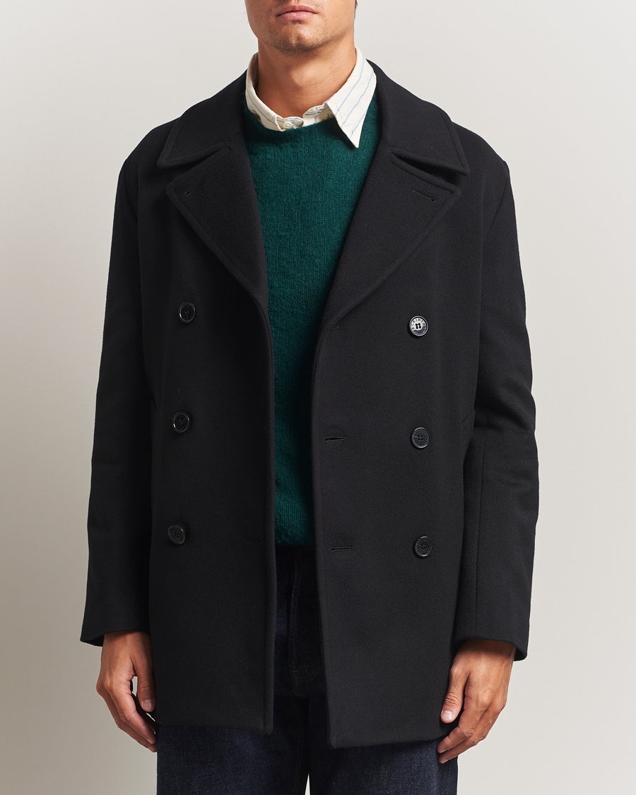 Mies | Takit | Mackintosh | Dalton Wool/Cashmere Peacoat Black