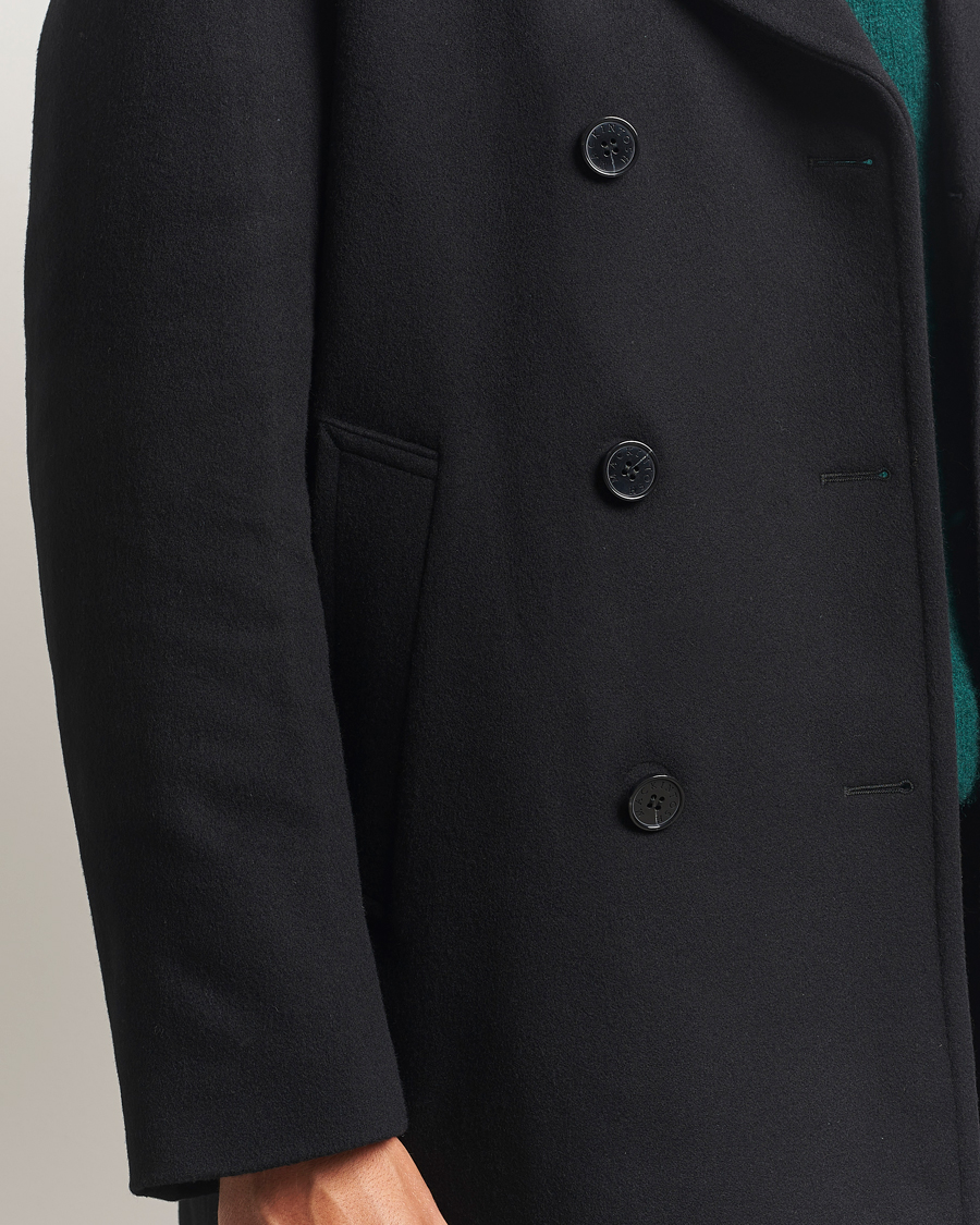 Mies | Takit | Mackintosh | Dalton Wool/Cashmere Peacoat Black