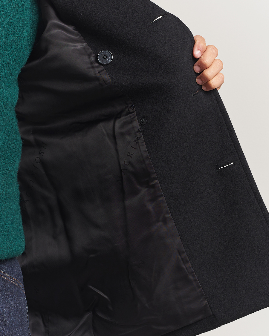 Mies | Takit | Mackintosh | Dalton Wool/Cashmere Peacoat Black