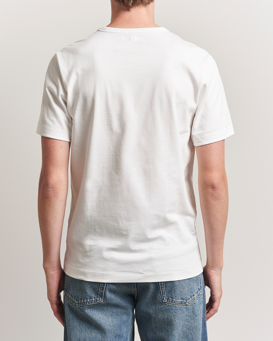 Mies | T-paidat | Merz b. Schwanen | Classic Fit Sturdy T-Shirt White