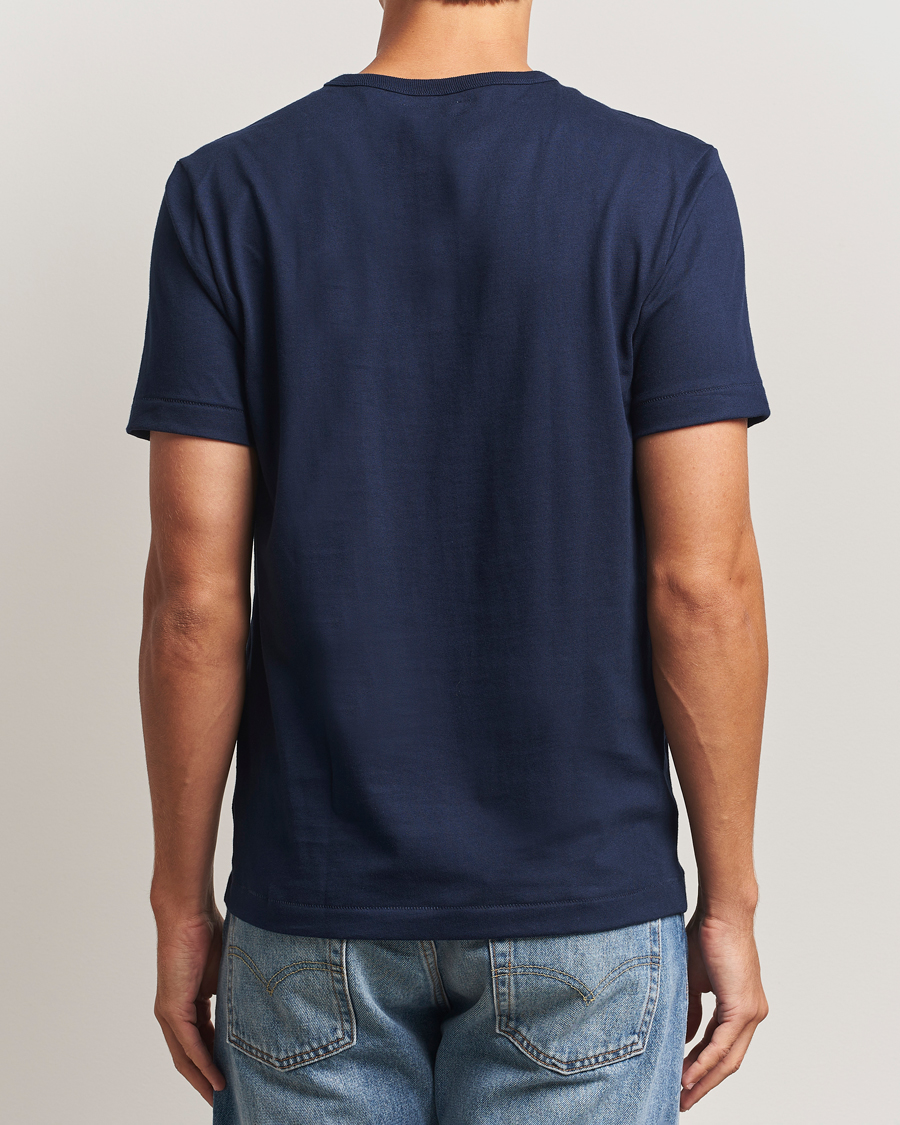 Mies | T-paidat | Merz b. Schwanen | Classic Fit Sturdy T-Shirt Ink Blue
