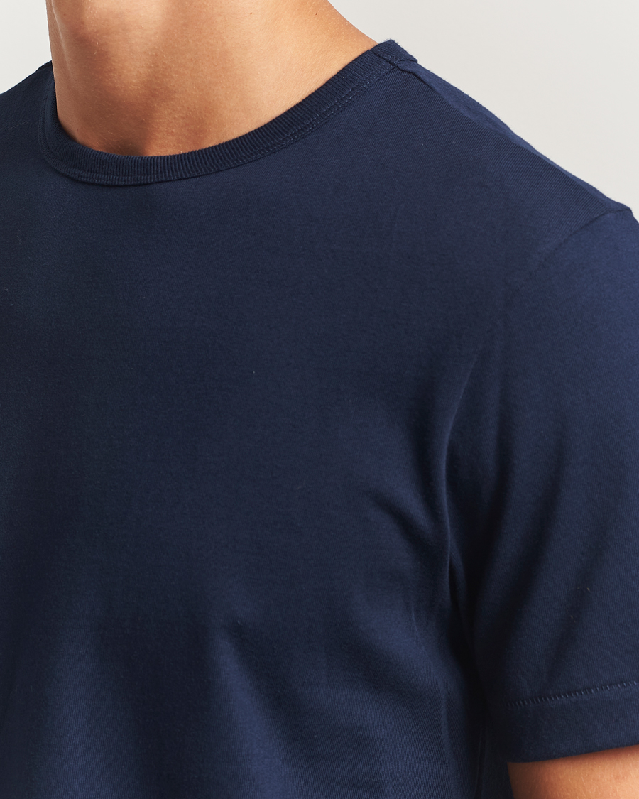 Mies | T-paidat | Merz b. Schwanen | Classic Fit Sturdy T-Shirt Ink Blue