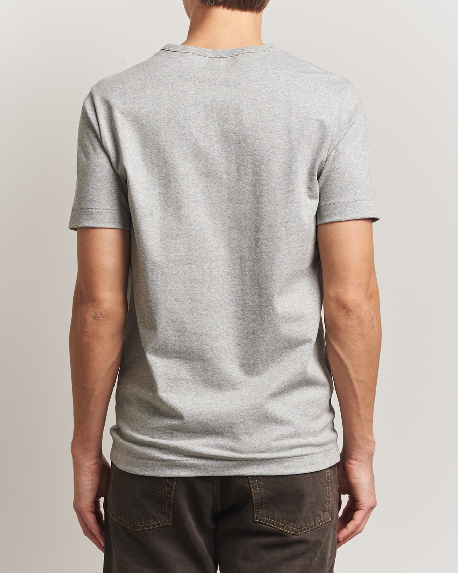 Mies | T-paidat | Merz b. Schwanen | Classic Fit Sturdy T-Shirt Grey Melange