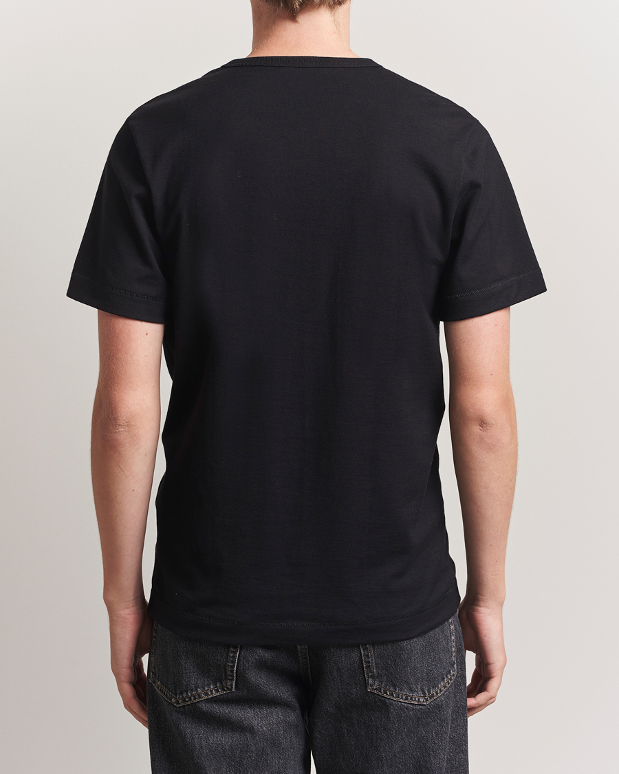 Mies | T-paidat | Merz b. Schwanen | Classic Fit Sturdy T-Shirt Black