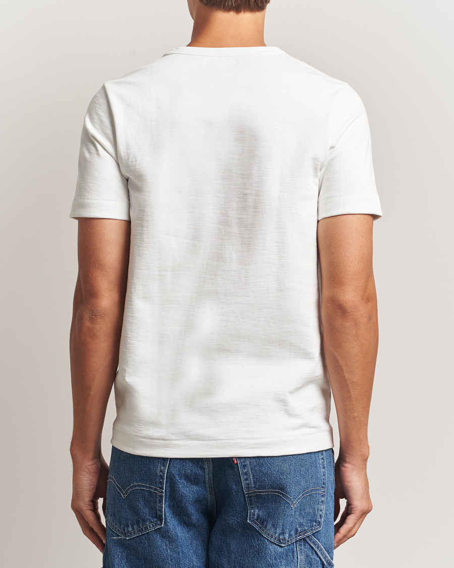 Mies | T-paidat | Merz b. Schwanen | Relaxed Fit Loopwheeled Heavy T-Shirt White