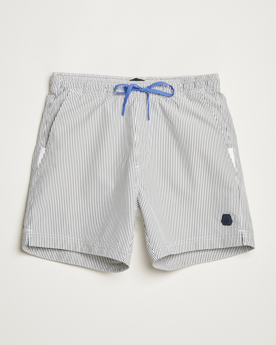 Mies | Uimahousut | Sail Racing | Tornado Striped Swimshorts Navy/White