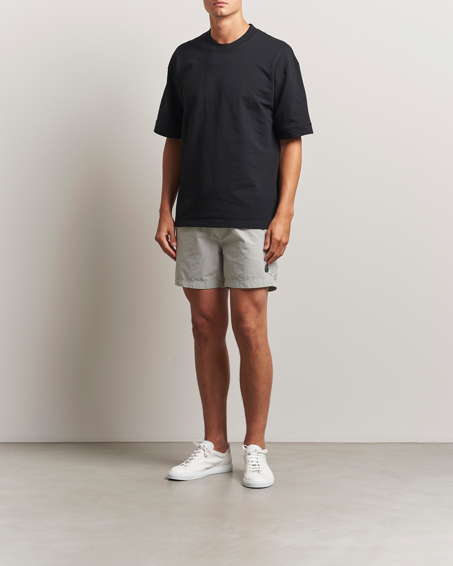 Mies | Uimahousut | Sail Racing | Tornado Striped Swimshorts Green/White