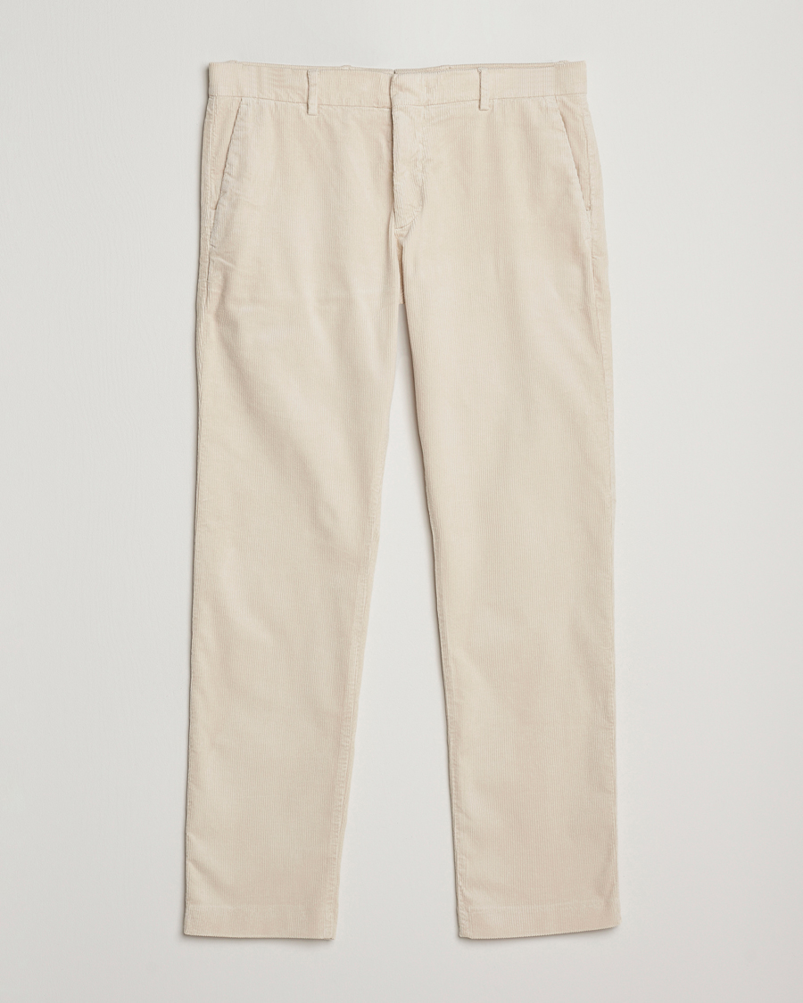 Mies | Housut | NN07 | Theo Regular Fit Corduroy Chinos Ivory