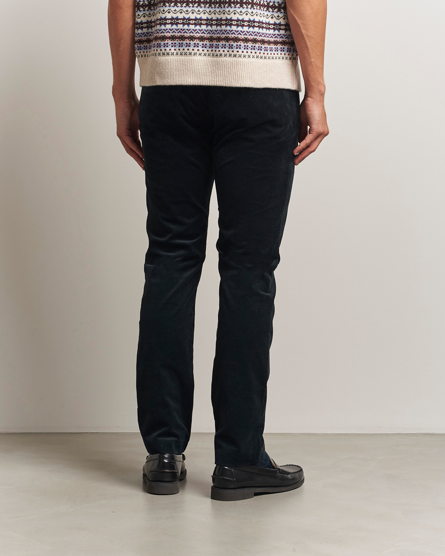 Mies | Housut | NN07 | Theo Regular Fit Corduroy Chinos Navy Blue