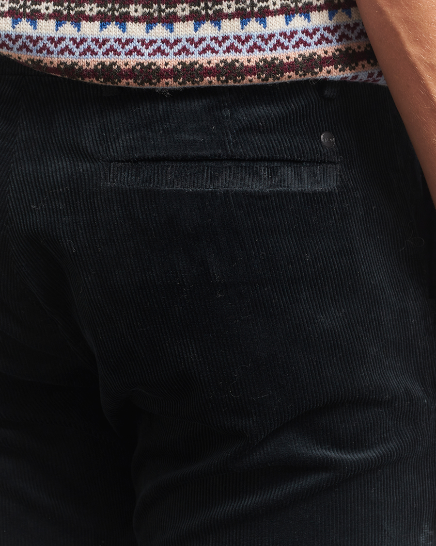 Mies | Housut | NN07 | Theo Regular Fit Corduroy Chinos Navy Blue