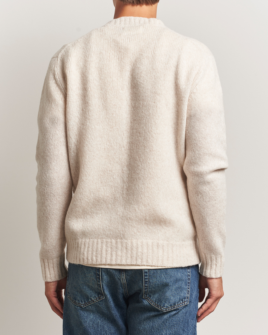 Mies | Puserot | NN07 | Lee Wool Knitted Sweater Ivory