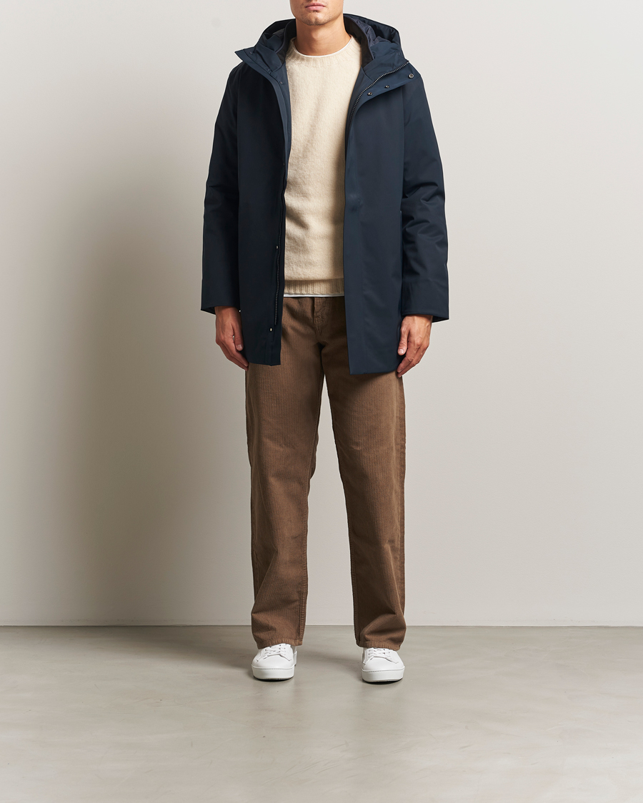 Mies | Takit | NN07 | Blake Hooded Jacket Navy Blue