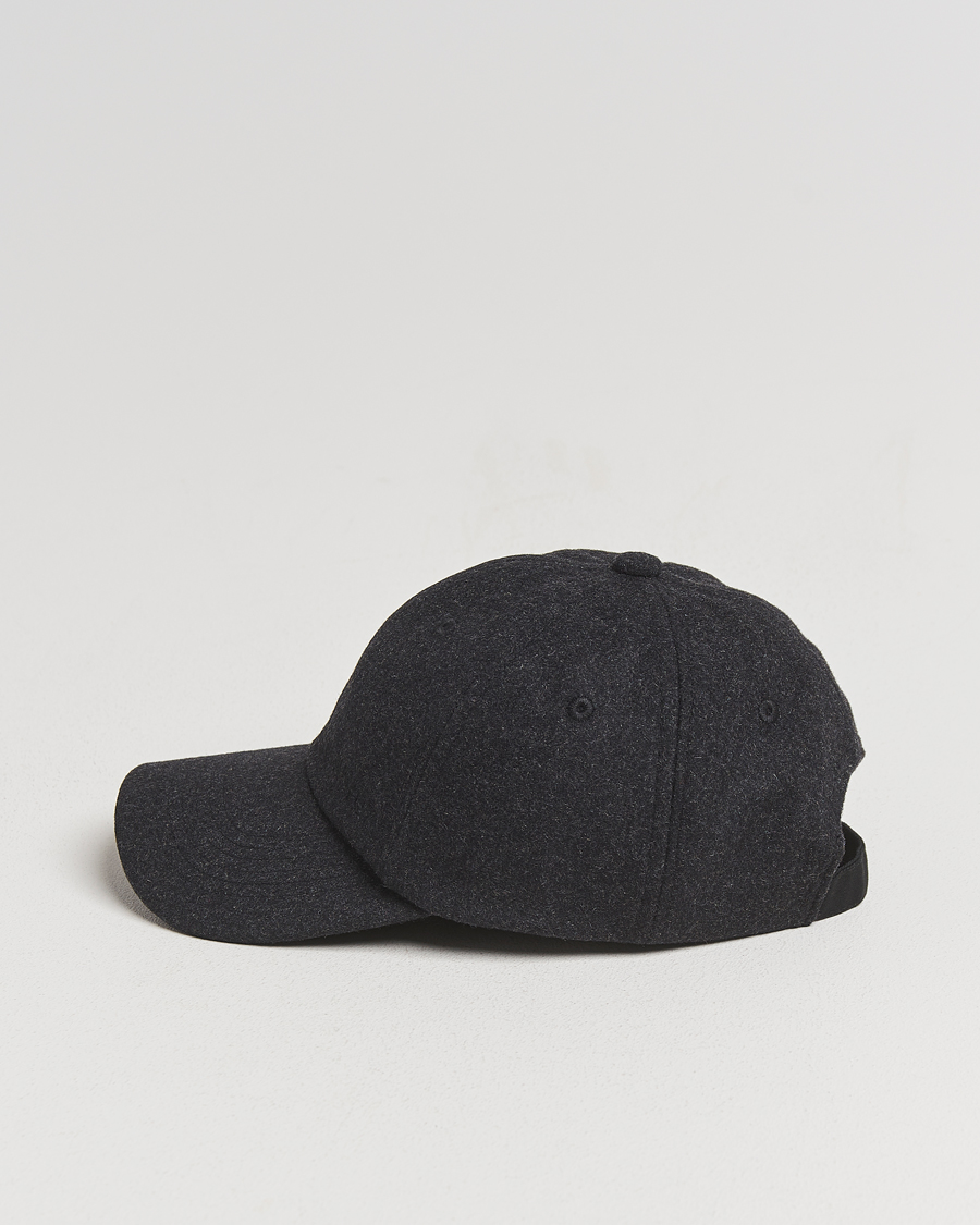 Mies | NN07 Boiled Wool Cap Antrachite | NN07 | Boiled Wool Cap Antrachite