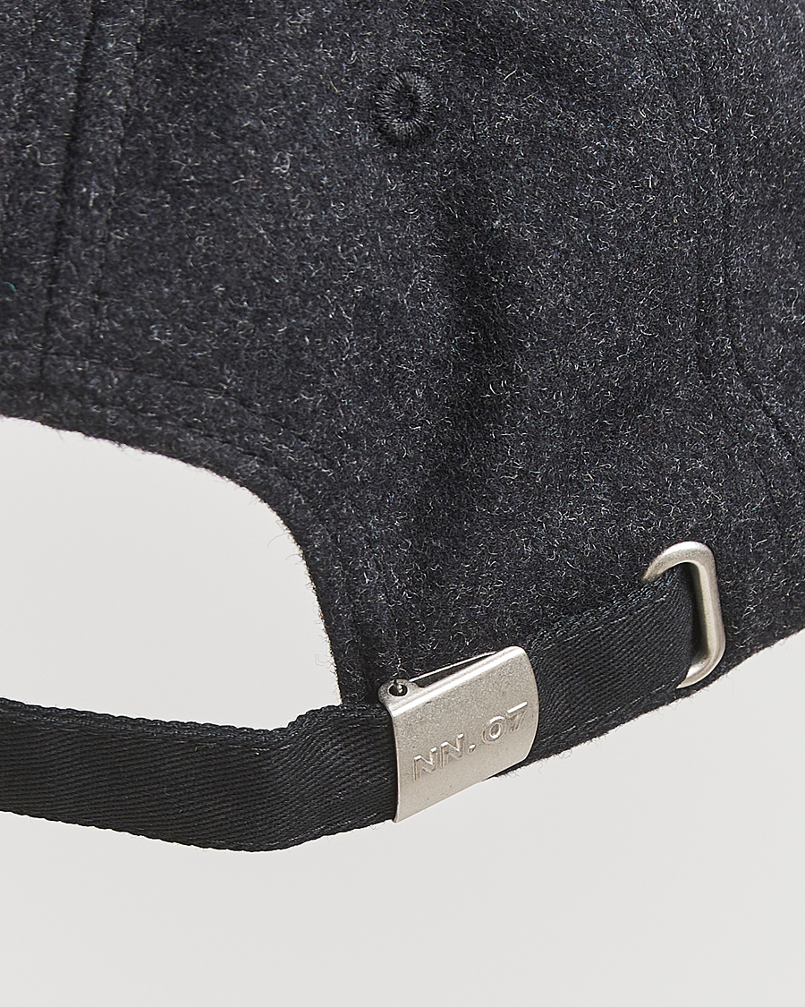 Mies | NN07 Boiled Wool Cap Antrachite | NN07 | Boiled Wool Cap Antrachite