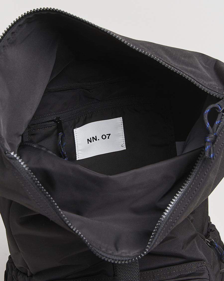 Mies | Laukut | NN07 | Nylon Ripstop Backpack Black