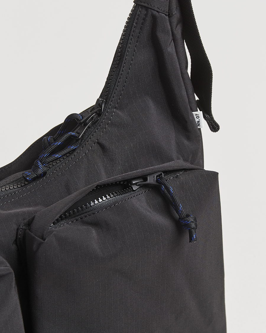 Mies | Laukut | NN07 | Nylon Ripstop Messenger Bag Black