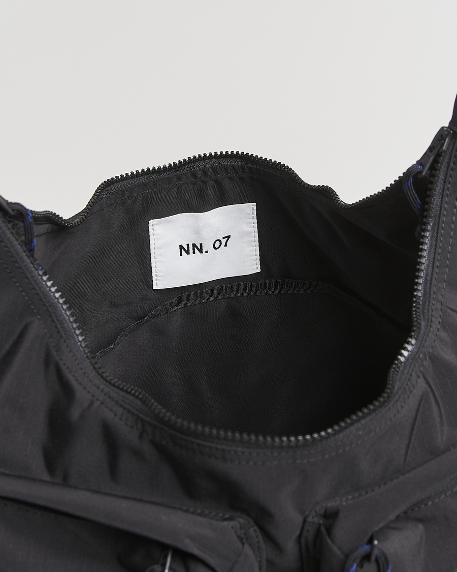 Mies | Laukut | NN07 | Nylon Ripstop Messenger Bag Black