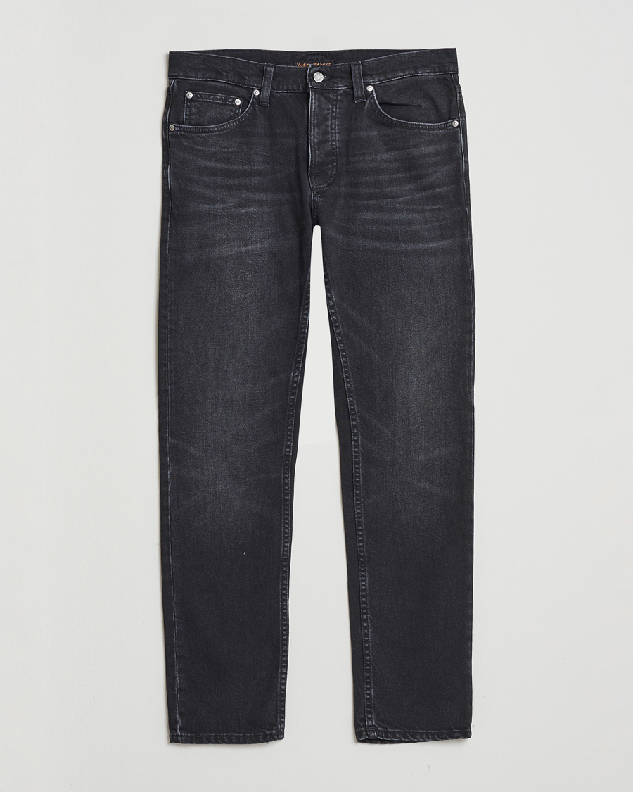 Mies | Housut | Nudie Jeans | Solid Ollie Jeans Black Force