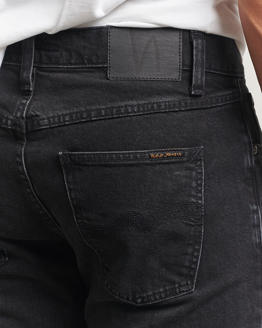 Mies | Housut | Nudie Jeans | Solid Ollie Jeans Black Force