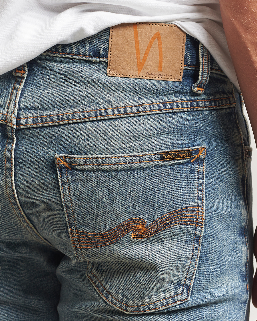 Mies | Farkut | Nudie Jeans | Solid Ollie Jeans Blue Clay