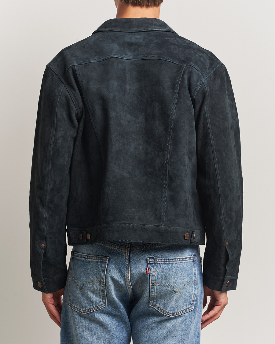 Mies | Takit | Nudie Jeans | Dante II Suede Jacket Navy