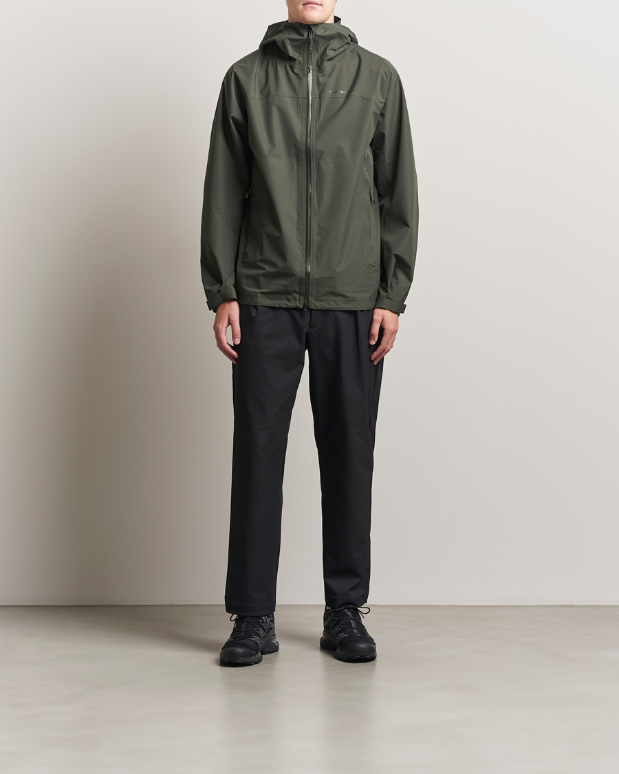 Mies | Takit | Peak Performance | Treeline Shell Hooded Jacket Olive Extreme