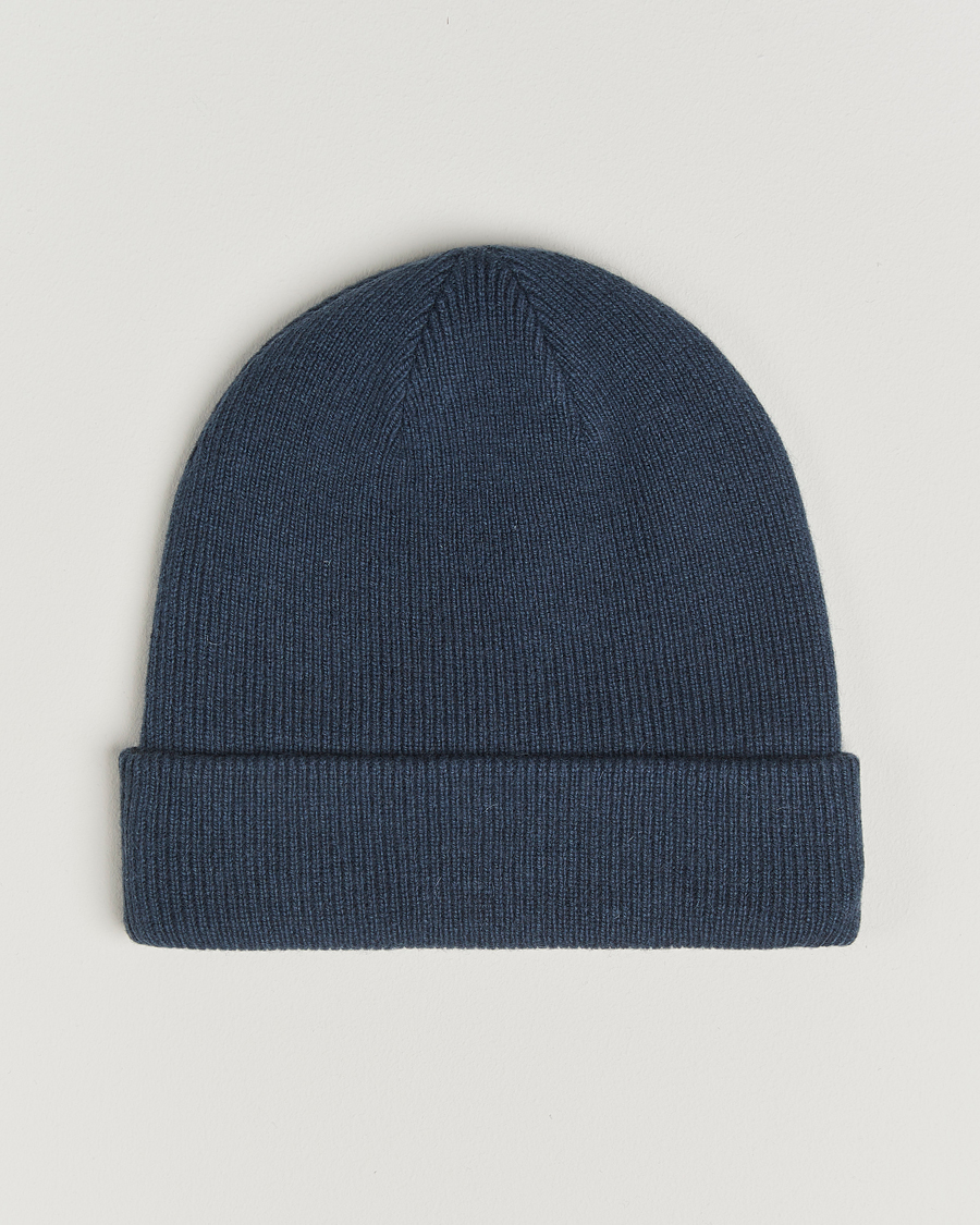Mies | Pipot | Samsøe Samsøe | The Wool Beanie Midnight Navy