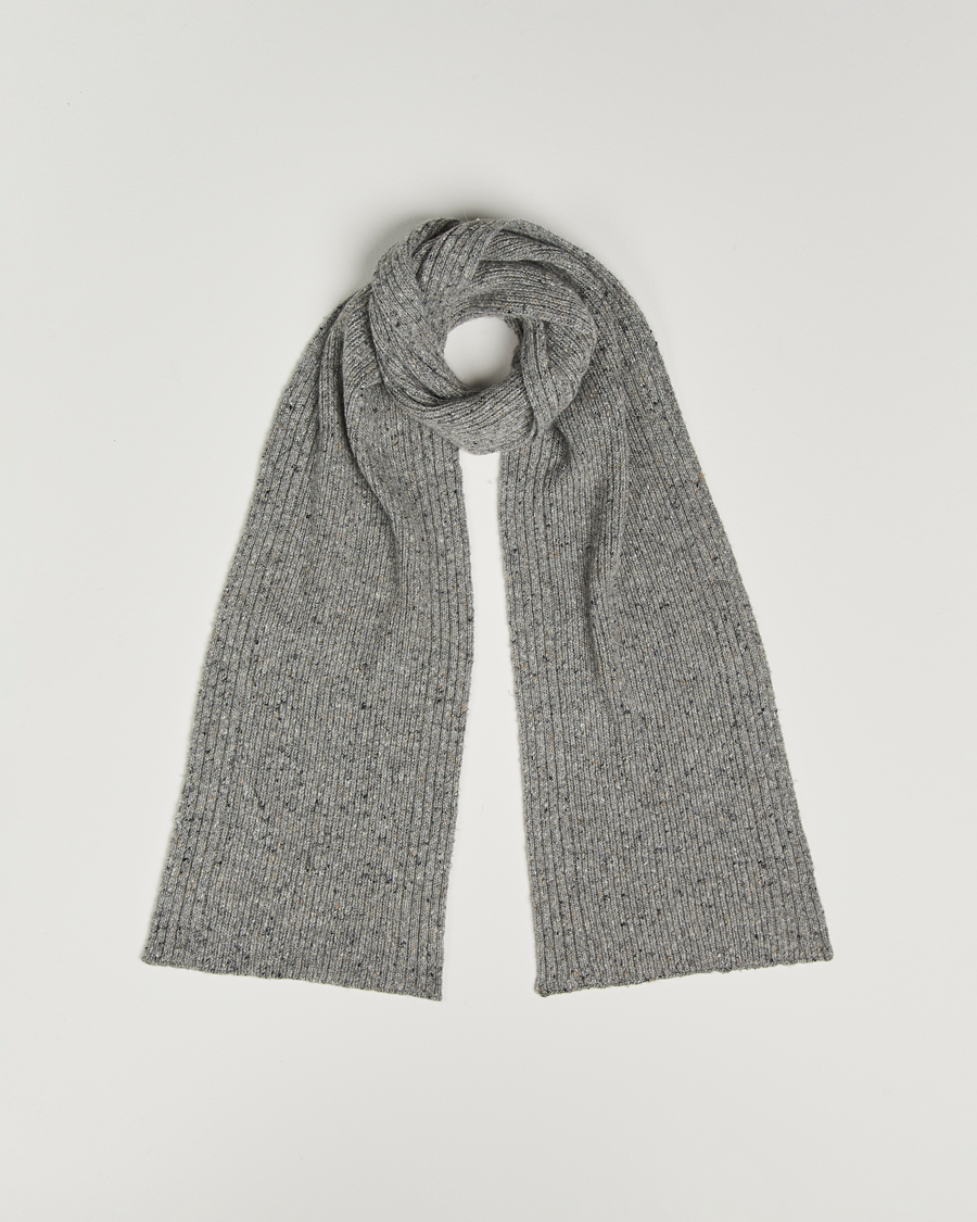 Mies | Kaulaliinat | Samsøe Samsøe | Nataniel Donegal Scarf Grey Melange