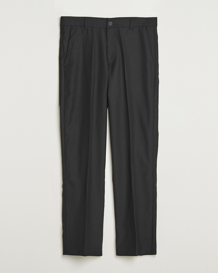 Mies | Housut | Samsøe Samsøe | Noah Pleated Trousers Black