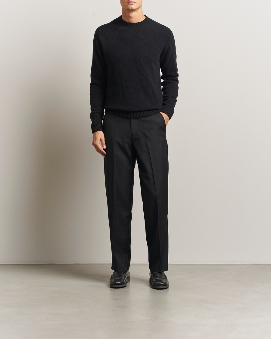 Mies | Housut | Samsøe Samsøe | Noah Pleated Trousers Black