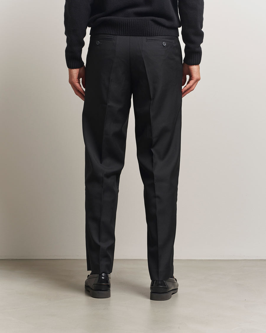 Mies | Housut | Samsøe Samsøe | Noah Pleated Trousers Black