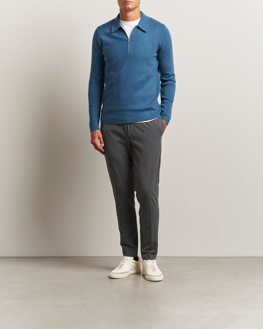 Mies | Housut | Samsøe Samsøe | Smithy Drawstring Trousers Dark Grey Melange