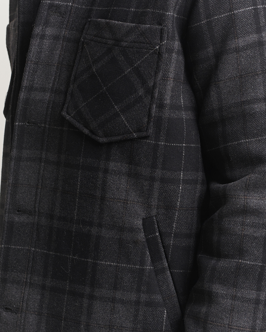 Mies | Takit | Samsøe Samsøe | Pally Padded Shirt Jacket Black