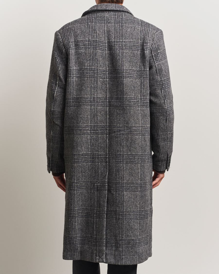 Mies | Takit | Samsøe Samsøe | Tesfa Checked Coat Grey